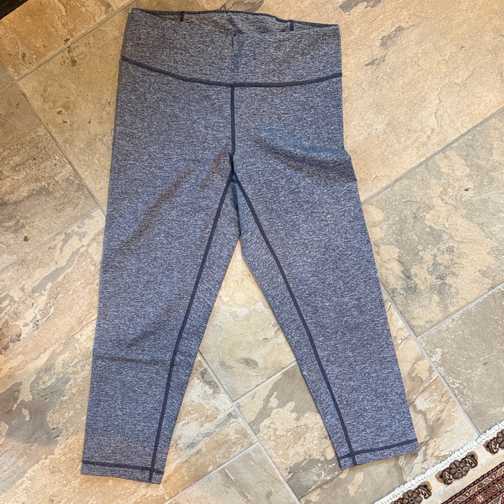 Gray Zella Leggings with Mesh